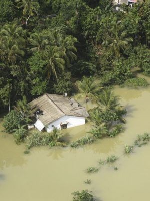 Sri Lanka overstromingen 2017 Foto Sri Lanka Airforce/Reuters
