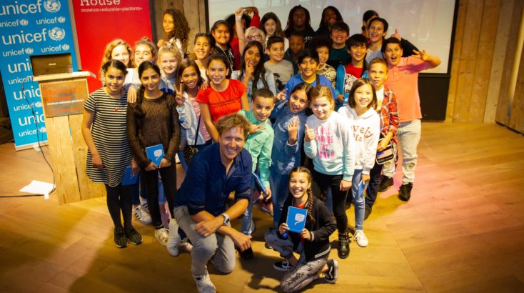 Lancering digiles Unicef: 'Kinderen op de Vlucht' in Humanity House